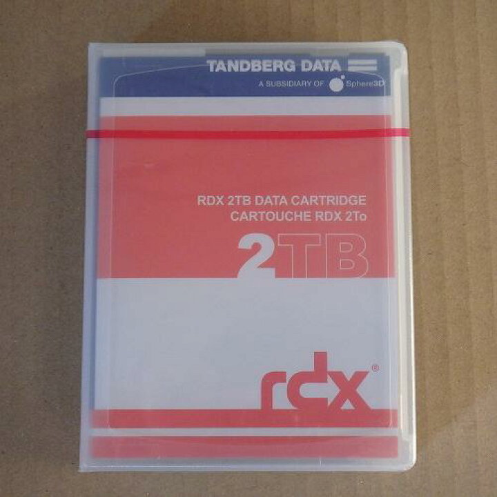 楽天市場】未開封 タンベルグデータ RDX データカートリッジ 2TB 