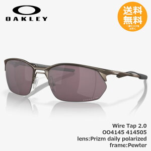 OAKLEY �I�[�N���[ Wire Tap 2.0 414505 Prizm daily polarized / Pewter �y���������z