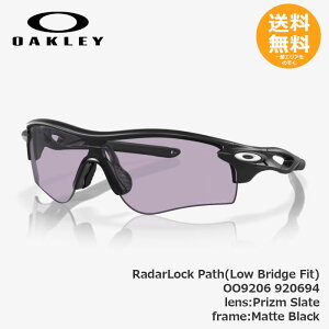 OAKLEY �I�[�N���[ Radarlock path (A) Low Bridge Fit 920694 Prizm slate / Matte black�y���������z