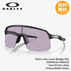 OAKLEY �I�[�N���[ Sutro Lite (Low Bridge Fit) 946323 Prizm slate /Matte black�y���������z