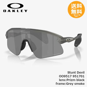 OAKLEY �I�[�N���[ Stunt Devil 951701 Prizm black / Grey smoke�y���������z