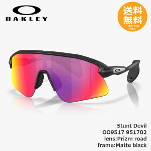 OAKLEY �I�[�N���[ Stunt Devil 951702 Prizm road / Matte black�y���������z