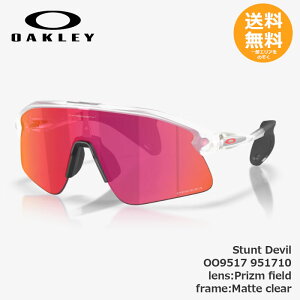 OAKLEY �I�[�N���[ Stunt Devil 951710 Prizm field / Matte clear�y���������z
