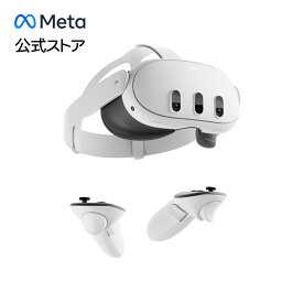 【Meta公式ストア】Meta Quest 3 512GB 高解像度 オールインワン型ヘッドセット Meta Horizon+サブスクリプション 1年間の限定保証 2.2時間のバッテリー駆動 メタ クエスト
