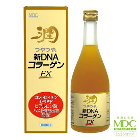 【お買い物マラソン！ポイント10倍】 つやつや 新 DNA コラーゲン EX 500ml 1日30-60ml目安 メタボリック | 女性 コラーゲンペプチド セラミド ヒアルロン酸 ハス胚芽 コンドロイチン ビタミンC ビタミンB群 コラーゲンドリンク ドリンク 美容 美 キレイ
