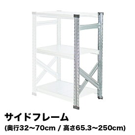 メタルシステム (パーツ) サイドフレーム 【METALSISTEM 金属ラック カスタム　パーツ】
