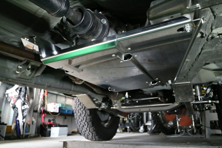 楽天市場】ジムニー JB64 JB74トランスファガード ステンレス  
