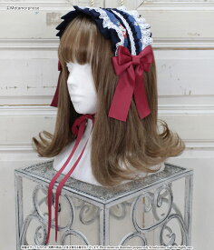 【予約】メタモルフォーゼ ストロベリーガーデンフリルヘッドドレス【ロリータファッションロリィタ】【2026年2月～2026年3月入荷】