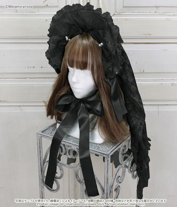 楽天市場】メタモルフォーゼ 追憶の姫君ハーフボンネット【ロリータ 