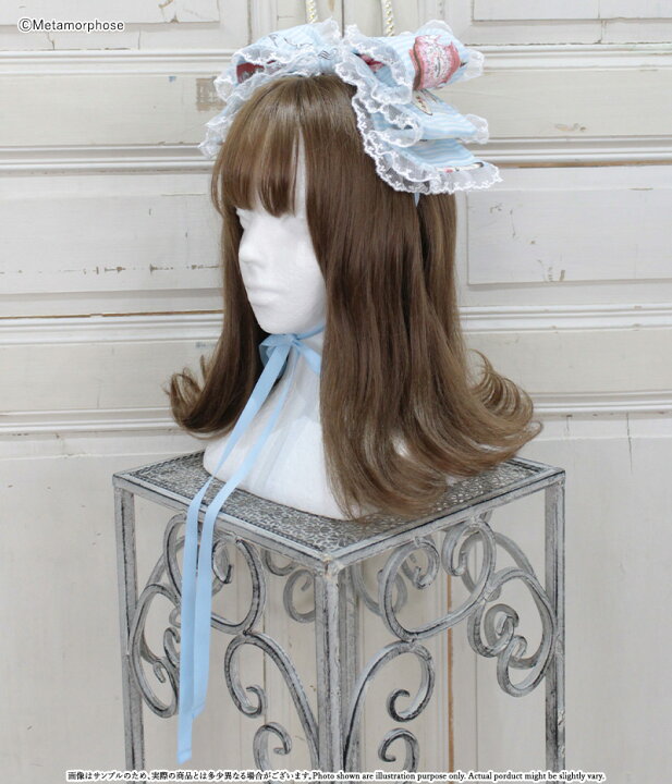 楽天市場】メタモルフォーゼ Classic Tea House リボンヘッドドレス