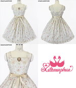 AntiqueRoseリボンジャンパースカート(12091018)☆メタモルフォーゼ-metamorphose-