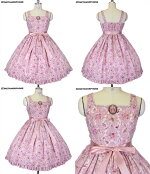 AntiqueRoseリボンジャンパースカート(12091018)☆メタモルフォーゼ-metamorphose-