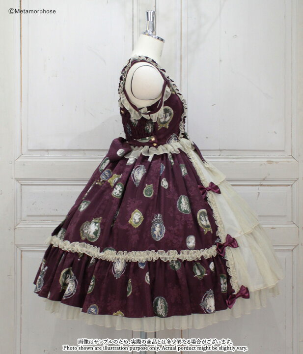 楽天市場】メタモルフォーゼ Vintage cameo チュールフリルリボン 