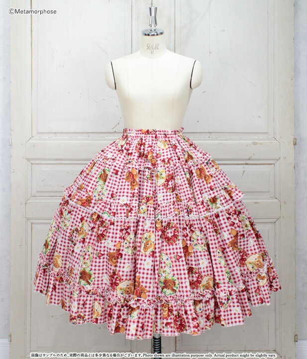 楽天市場】メタモルフォーゼ Gingham fruits tart ティアード 