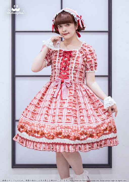 楽天市場】メタモルフォーゼ Retro Cherry ラグランワンピース【2  