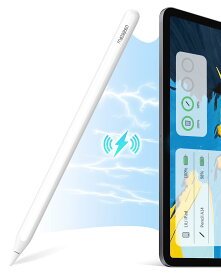 Metapen iPad ペンシル 【【Apple iPad Pro 11 インチ (第 1～4 世代)/12.9 インチ (第 3～6 世代)・iPad Air 第 4 世代・iPad mini6 専用】Metapen A14 iPad ペン 磁気ワイヤレス充電 & Bluetooth ショートカット 手のひら誤作動防止 傾き検知