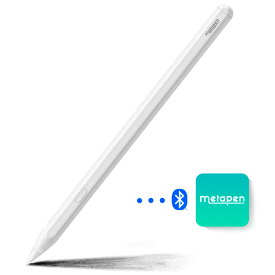 【あす楽 ・レビュー高評価】 Metapen タッチペン iPad ペンシル 傾き感知 磁気吸着機能 iPad ペン 極細 超高感度 誤作動防止 軽量 耐摩 Type-C急速充電 メタペン タッチペン タブレット Metapen Pencil A11 Pro 2018年以降iPad/iPad Pro/iPad air/iPad mini対応