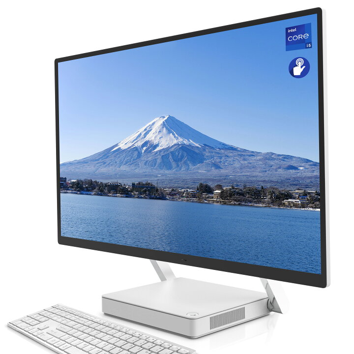 楽天市場】一体型パソコン デスクトップパソコン タッチパネル 27型 