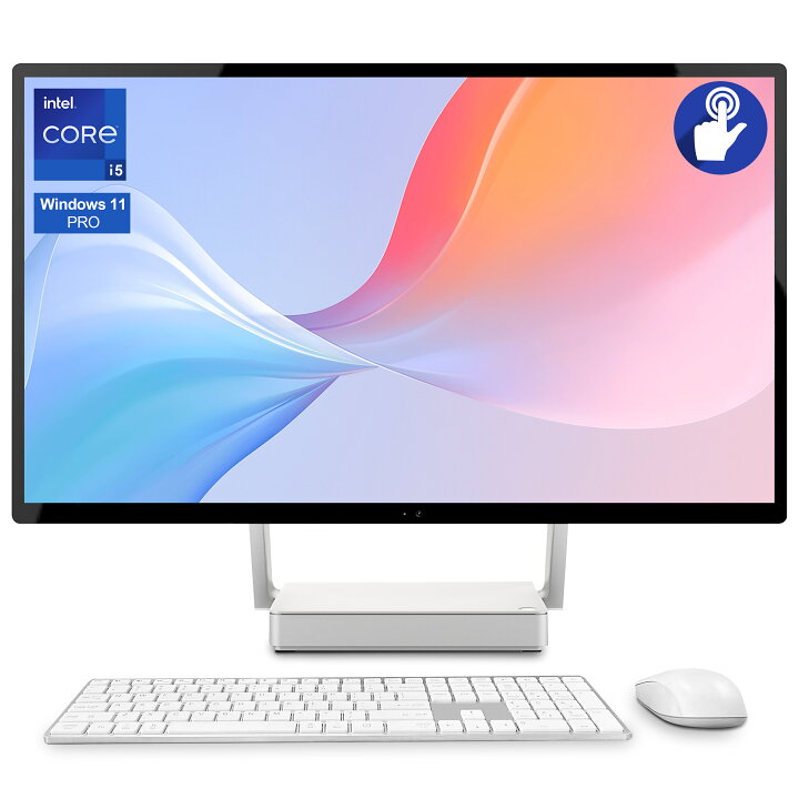 楽天市場】一体型パソコン デスクトップパソコン タッチパネル 27型 