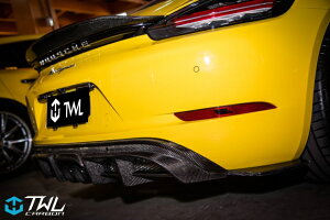 |VF 718 Cayman PC} Dry Carbon hCJ[{@AfBt[U[ X|C[ Diffuser Spoiler