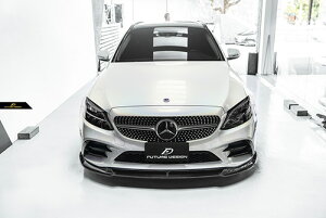 yFUTURE DESIGNzBENZ ZfXExc C-Class W205 C205 S205 Ԑp tg bvX|C[ {Drycarbon hCJ[{