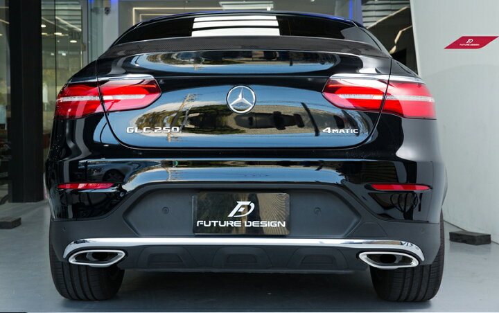 楽天市場】BENZ ベンツ GLC C253 クーペ トランク用カーボンリア