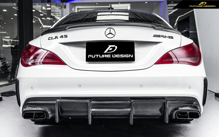 楽天市場】BENZ ベンツ CLAクラスW117 AMGリアバンパー用カーボン 