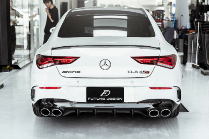 楽天市場】【FUTURE DESIGN】BENZ メルセデス・ベンツ CLA-Class W118 C118 X118 専用 CLA45ルック  ディフューザー カスタム エアロ AMG : METEO 楽天市場店