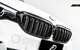 BMW 5シリーズ G30 G31 フロント用艶ありブラックキドニーグリル センターグリル Performance style 2 M5 パフォーマンス