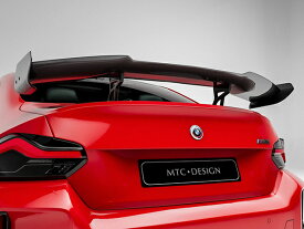 【FD×MTC】BMW 2シリーズ G87 クーペ M2用 リアウィング V1 本物DryCarbon ドライカーボン エアロ カスタム