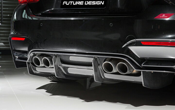 楽天市場】BMW F80 F82 F83 M3 M4 リアバンパー用カーボン 