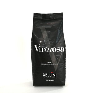 �y�|�C���g10�{�z�C�^���A�Y Pellini Virtuosa�i�y���[�j ���B���g�[�U�j �A���r�J��100�� �G�X�v���b�\ �z�[���r�[���Y coffee Italian espresso WholeBean ���K�A���i�y���������z