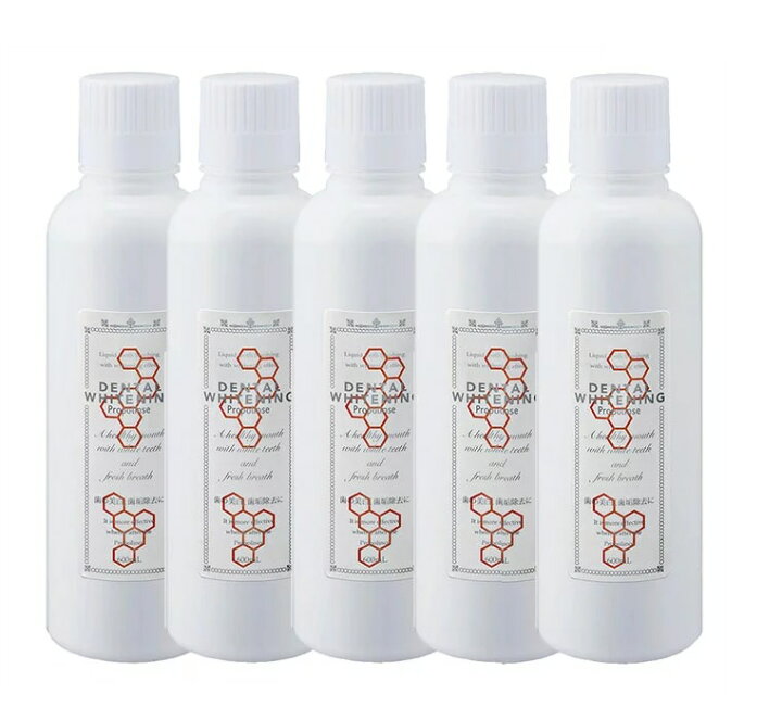 楽天市場】プロポリンス デンタルホワイトニング 600ml【5本セット 