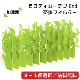ミクニ ミスティガーデン2nd（セカンド） 交換フィルターミスティガーデン アップルグリーン ブルー【メール便なら2点までOK】 U60E-05 U60E-08自然気化式 加湿器 抗菌 防カビ 電気不要 安心 安全