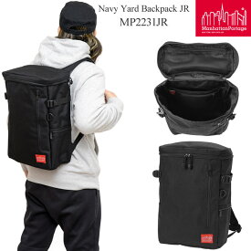 【正規取扱店】マンハッタンポーテージ Manhattan Portage リュック メンズ レディース ネイビーヤードバックパックJR ブラック Navy Yard Backpack JR MP2231JR bpk【鞄】2203ripe