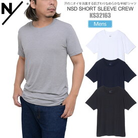 【正規取扱店】N/ ニュートラルワークス NEUTRALWORKS Tシャツ インナー メンズ MXPエヌスキンデオショートスリーブクルー NSD SHORT SLEEVE CREW KS32163 2024SS sst【服】2401ripe[M便 1/1]