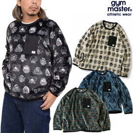 20％OFF セール SALEジムマスター gym master トップス フリース メンズ レディース ハッピーペイントボアクルーネック G721669 2022AW【服】2210trip【返品交換・ラッピング不可】