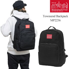 【正規取扱店】マンハッタンポーテージ Manhattan Portage リュック メンズ レディース タウンゼントバックパック タウンゼンド Townsend Backpack ブラック 25L MP2236 2023SS bpk【鞄】2212ripe