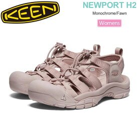 【正規取扱店】キーン KEEN サンダル レディース ウィメンズ ニューポートH2 エイチツー NEWPORT H2 モノクローム フォーン 1027354 2024SS sdl【靴】2404trip