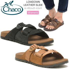 チャコ Chaco サンダル レディース ウィメンズ ローダウンレザースライド WS LOWDOWN LEATHER SLIDE 12365296 2023SS sdl【靴】2305trip【返品交換・ラッピング不可】