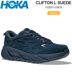 【正規取扱店】ホカ HOKA ランニングシューズ 厚底 スニーカー メンズ レディース クリフトン L スエード CLIFTON L SUEDE アウタースペース 1122571 OSOS 2023AW snk【靴】2307ripe