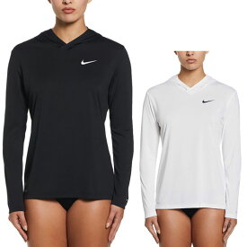 15％OFF セール SALE ナイキ スイム NIKE SWIM ラッシュガード 長袖 レディース ロングスリーブ フィット フーディッド ハイドロガード NESSD351 2023SS【服】2306trip[M便 1/1]【返品交換・ラッピング不可】