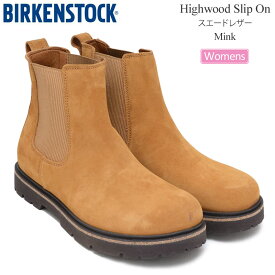 【正規取扱店】ビルケンシュトック BIRKENSTOCK ブーツ レディース ハイウッド スリップオン Highwood Slip On W スエードレザー ミンク 1025724 ナロー幅 2023AW【靴】2310ripe