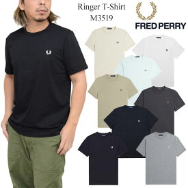 【正規取扱店】フレッドペリー FREDPERRY Tシャツ 半袖 メンズ リンガーTシャツ Ringer T-Shirt M3519 2024SS sst【服】2403trip[M便 1/1]