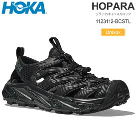 ホカ HOKA サンダル メンズ レディース ホパラ HOPARA ブラック キャッスルロック 1123112 BCSTL 2025SS sdl【靴】2502trip