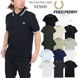 フレッドペリー FREDPERRY ポロシャツ 半袖 メンズ M3600 ツインティップド フレッドペリーシャツ Twin Tipped Fred Perry Shirt 2024SS pol【服】2404trip[M便 1/1]【割引クーポン対象外】