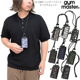 ジムマスター gym master 財布 メンズ レディース UL-GRID ハッピーペイントネックウォレット G833699 G833699U 2024SS 2404trip[M便 1/3]