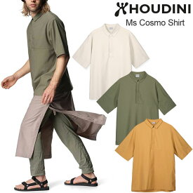 フーディニ HOUDINI 半袖シャツ プルオーバー メンズ コスモシャツ Ms COSMO SHIRT 238724 2024SS【服】2404trip