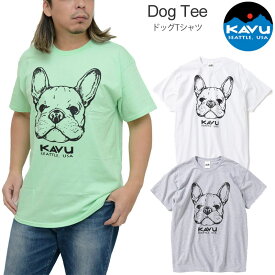 カブー KAVU Tシャツ 半袖 メンズ ドッグTシャツ Dog Tee 19822052 2024SS sst 【服】2404trip[M便 1/1]