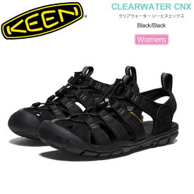 キーン KEEN サンダル レディース ウィメンズ クリアウォーター シーエヌエックス CLEARWATER CNX ブラック 1020662 2024SS sdl【靴】2404trip